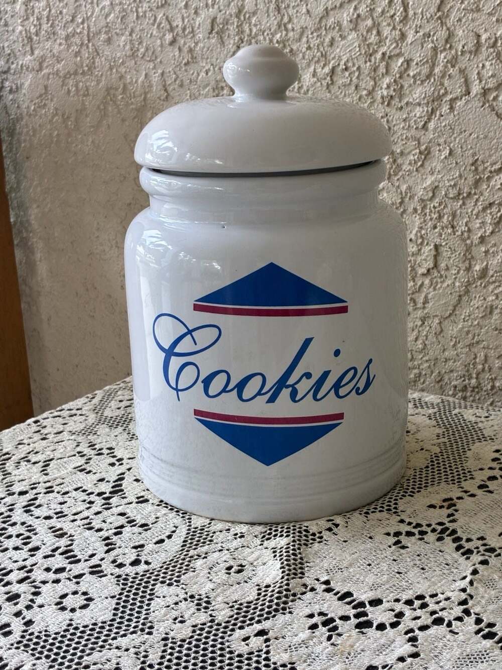 Vintage Badcock Home Furnishing Centers Promotional Ceramic Cookie Jar